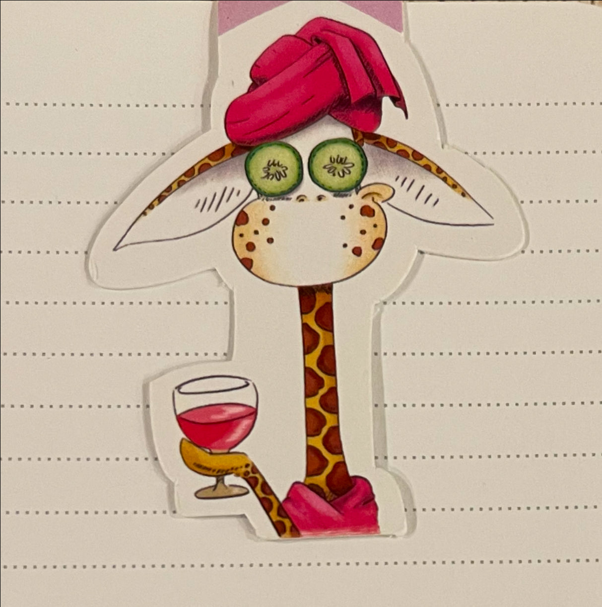 Rikiki Livret de notes avec marque page