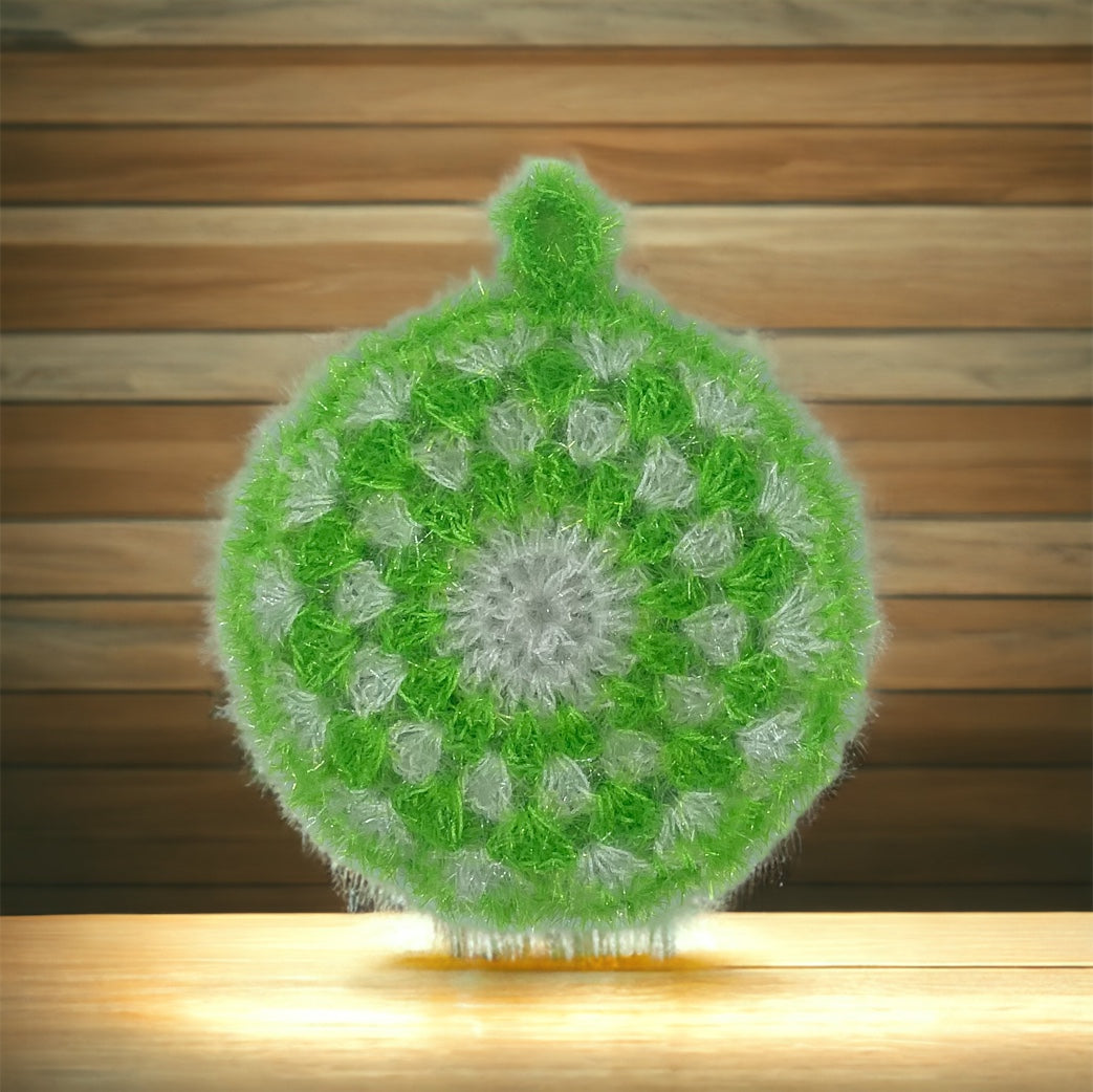 Éponge de douche en 2 couleurs