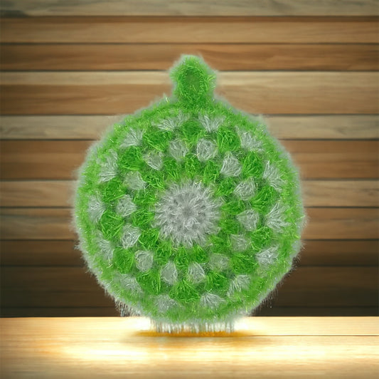 Éponge de douche en 2 couleurs