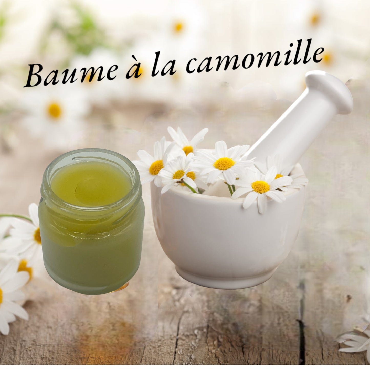 Baume à la camomille : l'apaisant pour les peaux sensibles