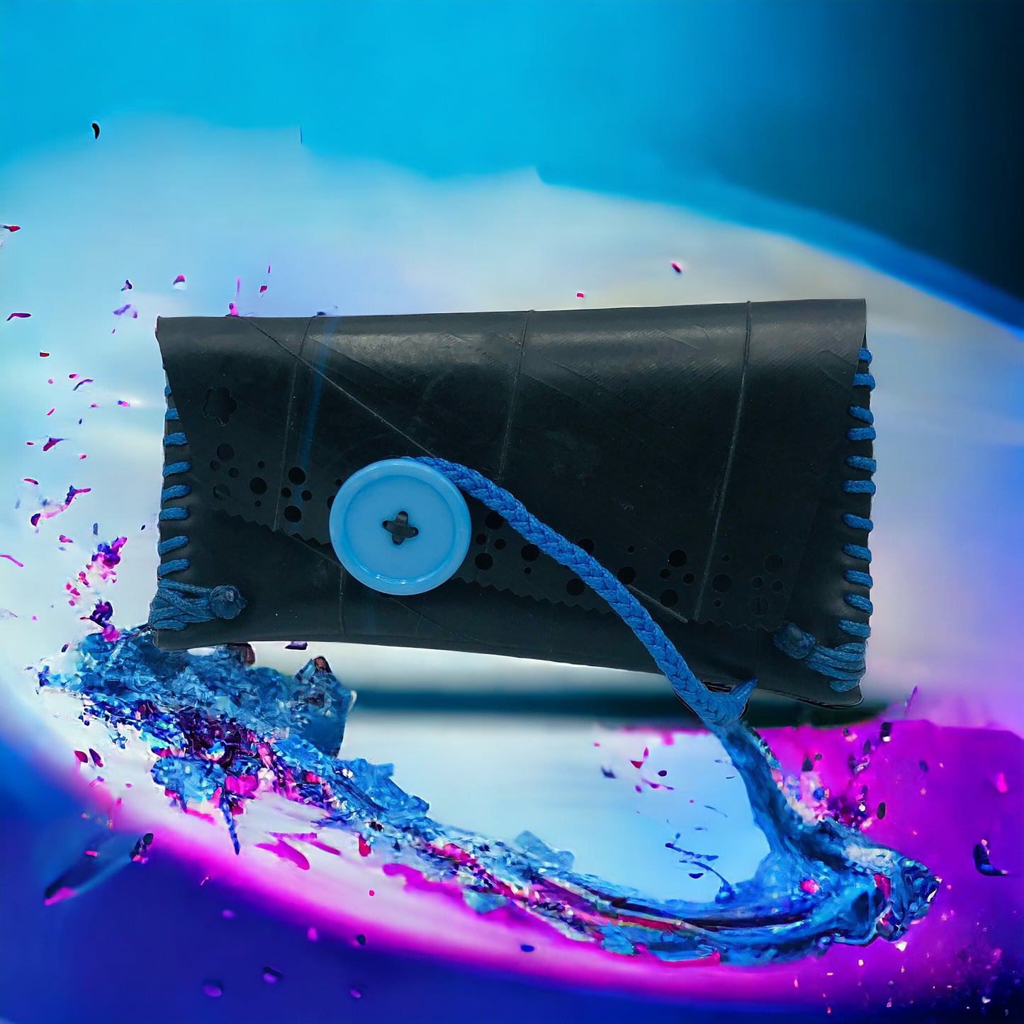 Eco-responsible tobacco pouches in inner tubes
