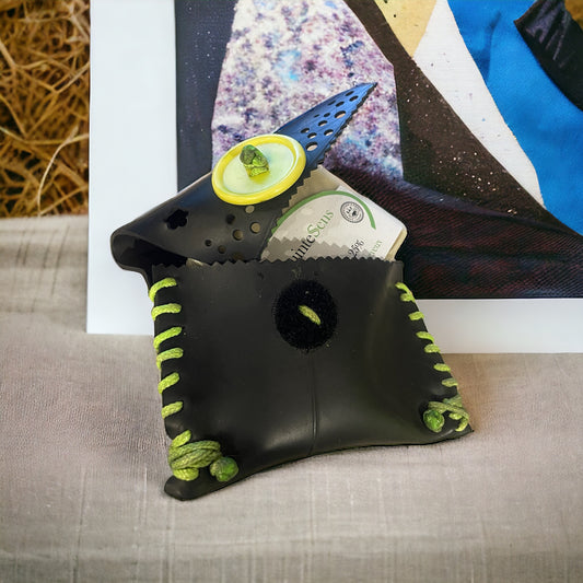 Pochette à savon en chambre à air