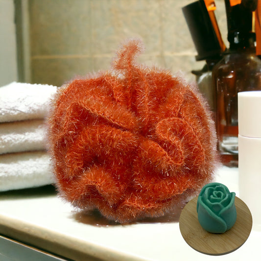 Fleur de douche exfoliente