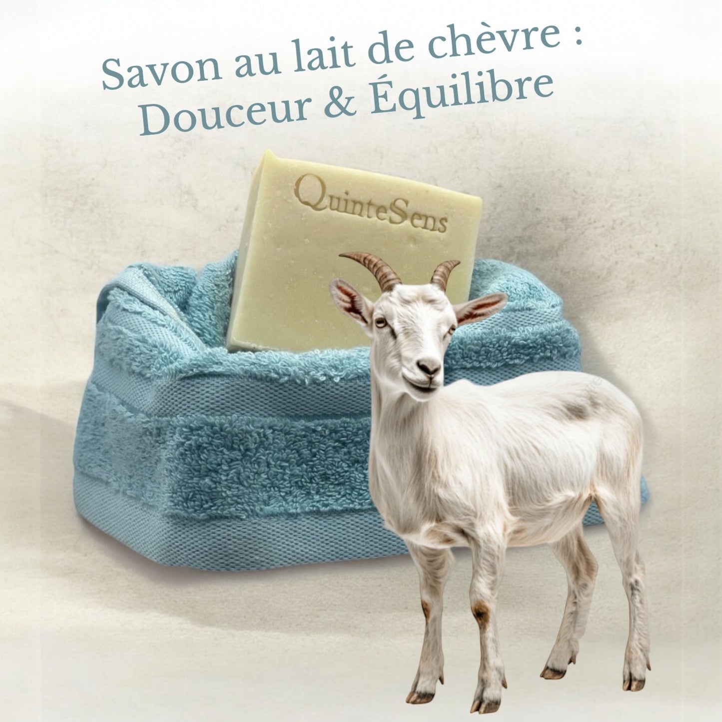 Savon au Lait de Chèvre : Douceur & Équilibre - QuinteSens