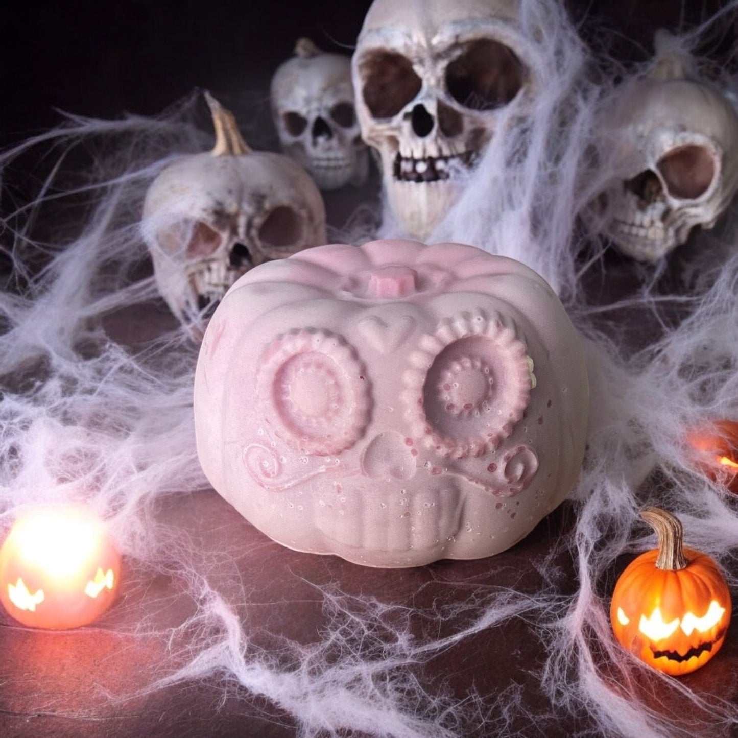 Savon d'Halloween pour les mains en forme de Citrouille - QuinteSens
