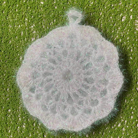 Éponge de douche ronde