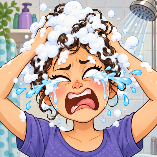 Le shampoing pique les yeux… mais pourquoi