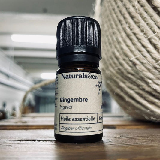 Huile essentielle de Gingembre Bio