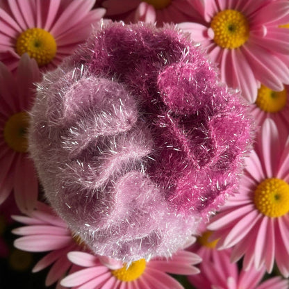 Fleur de douche exfoliente