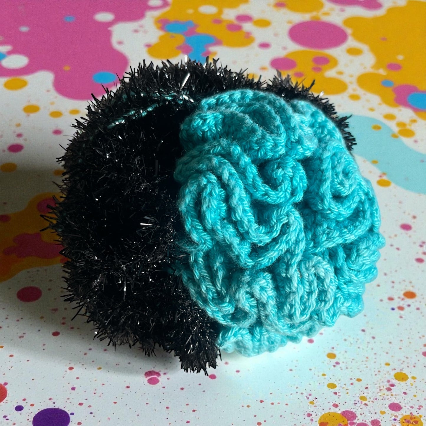 Fleur de douche exfoliente