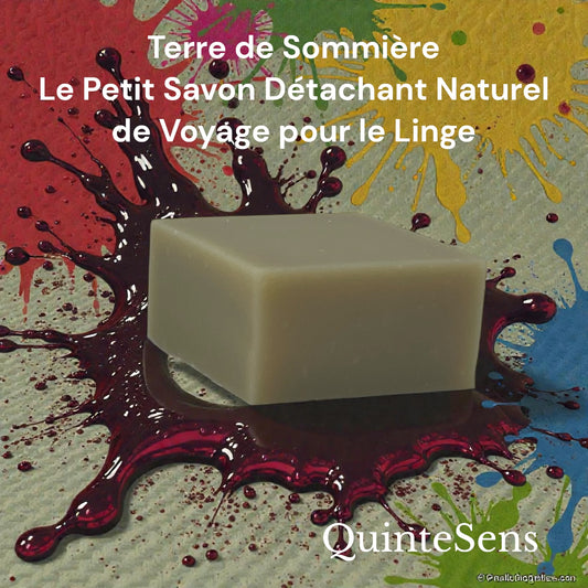 Terre de Sommière: eine natürliche Fleckentfernerseife für die Wäsche