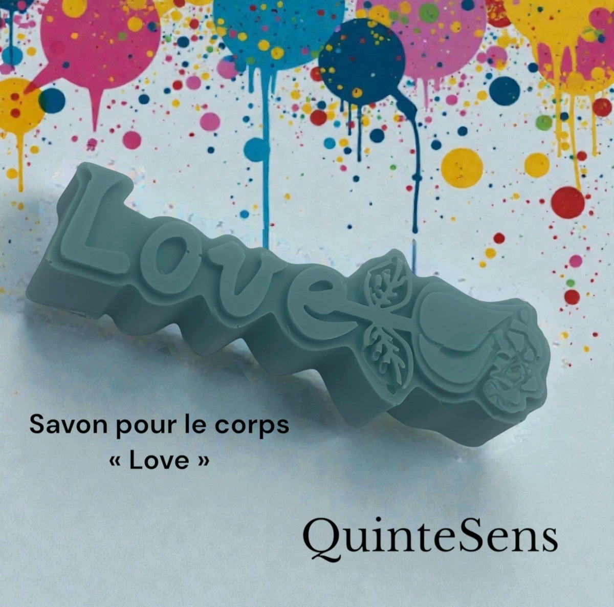 Savon "Love" : Soin doux pour le Corps