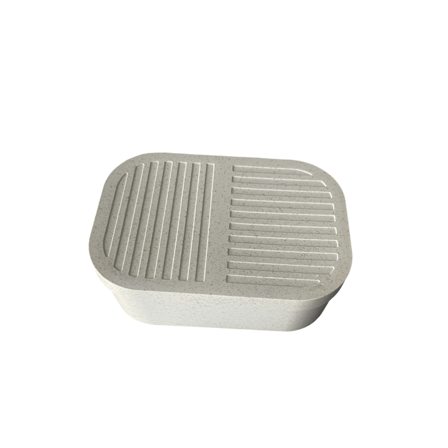 Boîte à savon en plastique beige - QuinteSens
