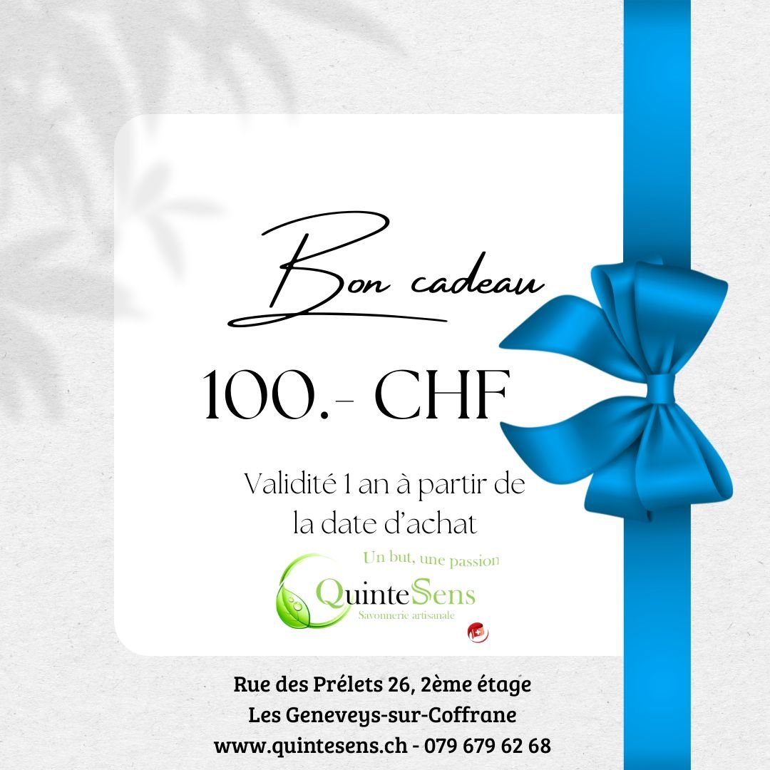 Bon cadeau - QuinteSens