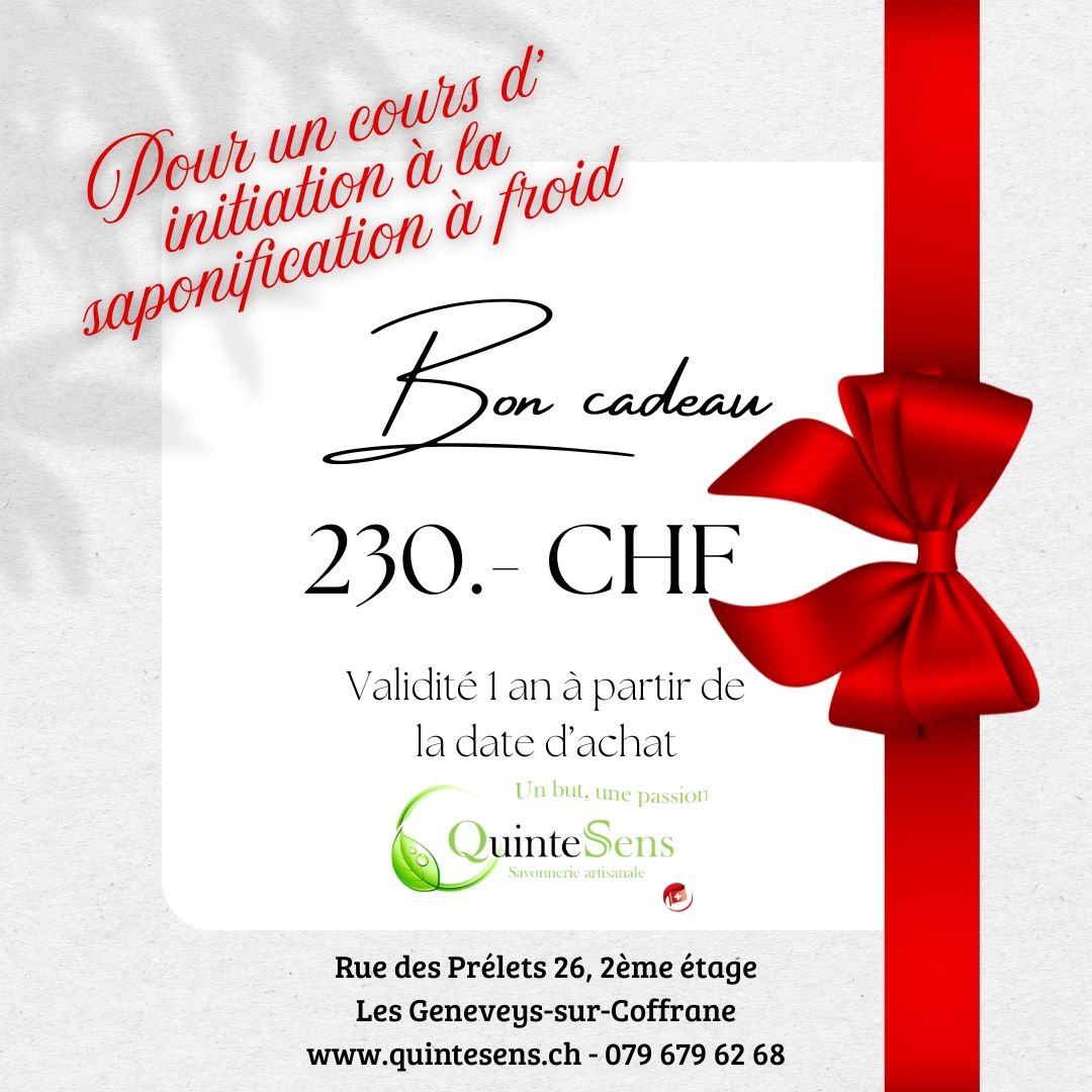 Bon cadeau - QuinteSens