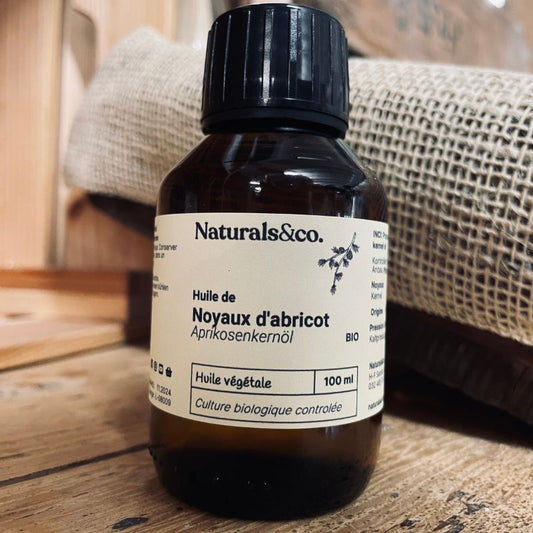 Huile végétale de Noyaux d'abricot BIO