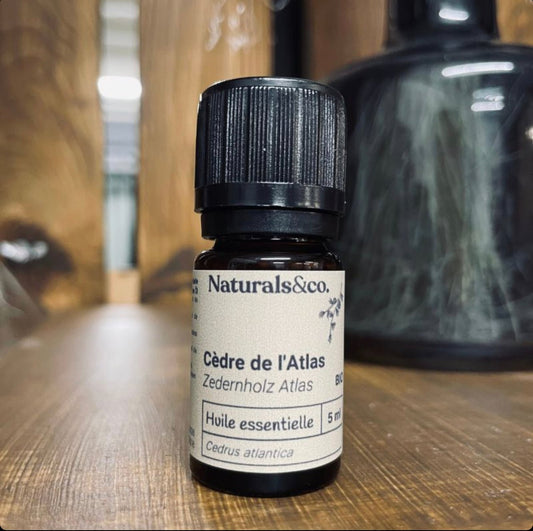 Huile essentielle de Cèdre de l’Atlas bio par Naturals&co - QuinteSens