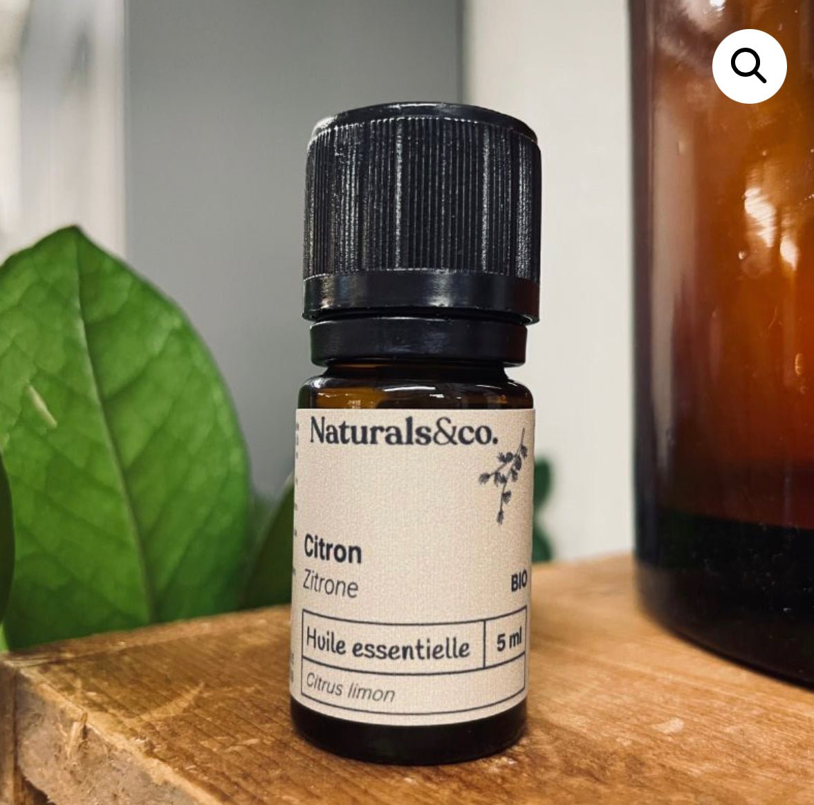 Huile essentielle de Citron Bio par Naturals&co - QuinteSens