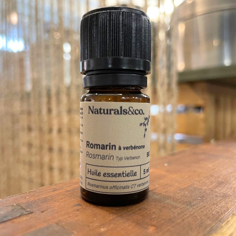 Huile essentielle Romarin à verbénone Bio par Naturals&co - QuinteSens