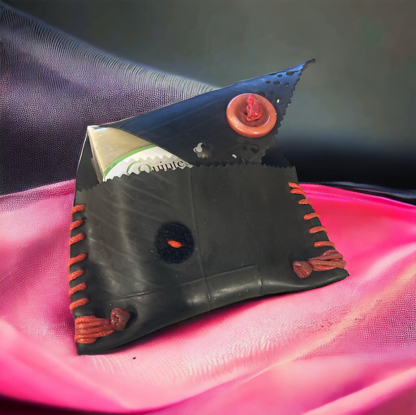 Soap pouch in inner tube