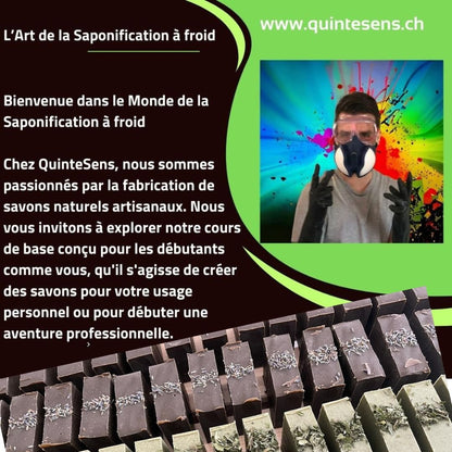 L'école du savon : L'Art de la saponification à froid - QuinteSens