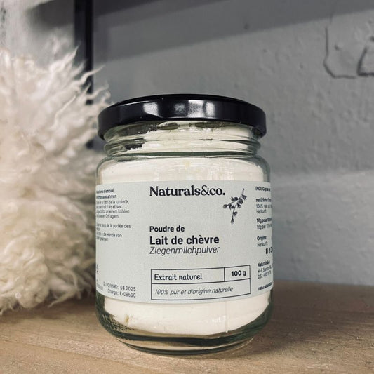 Poudre de lait de chèvre par Naturals&co - QuinteSens