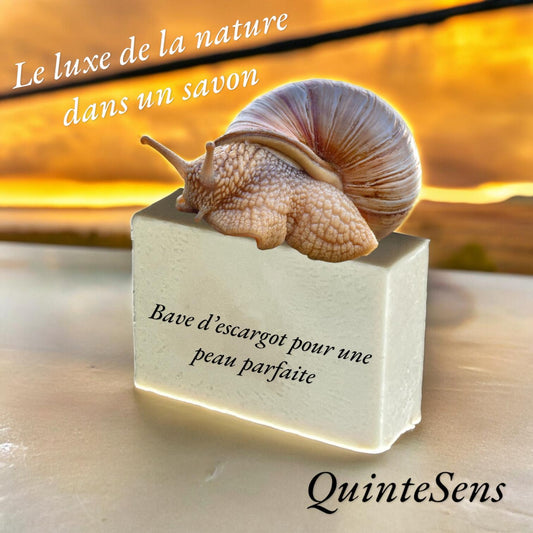 Savon à la Bave d'Escargot - Pour une Peau Parfaite - QuinteSens
