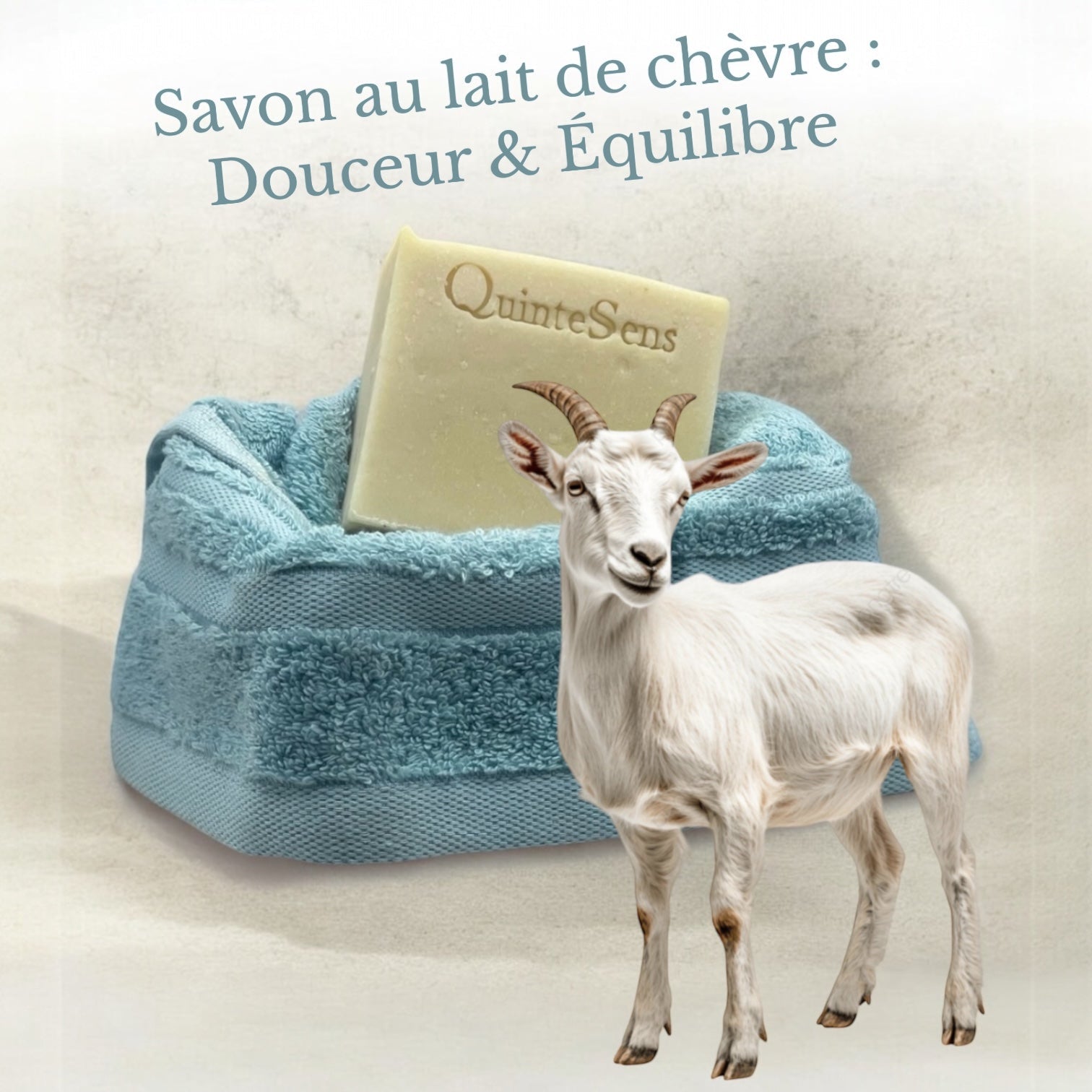Savon au Lait de Chèvre : Douceur & Équilibre - QuinteSens