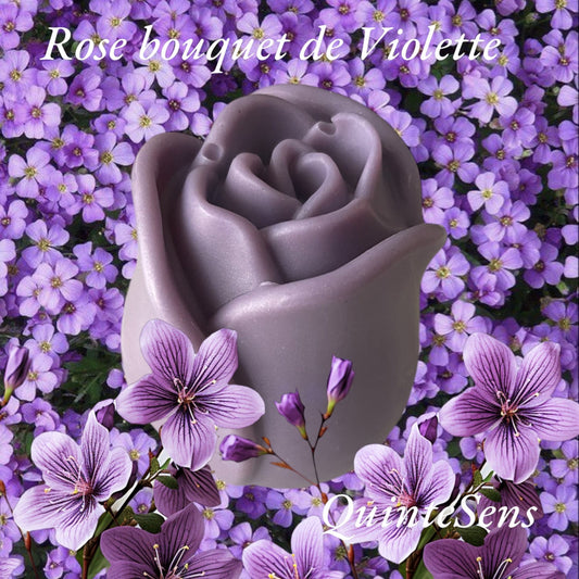 Savon Rose Bouquet de Violette : Une Caresse de Douceur au Parfum de Notre Enfance - QuinteSens