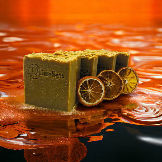 Shampoing à la Poudre d'Orange : L’Allié Brillance et Démêlage au Parfum Vitaminé. - QuinteSens