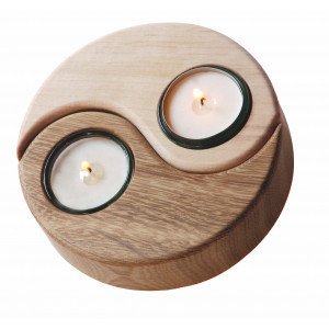 Yin-Yang-Kerzenhalter