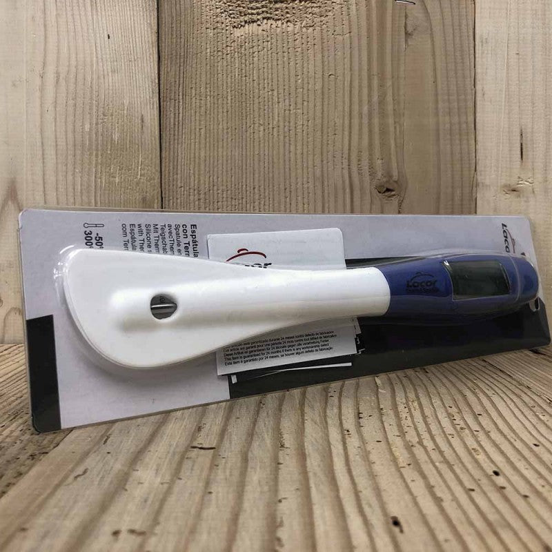 Spatule en silicone avec thermomètre/sonde - QuinteSens